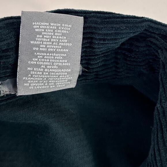 Matty M Women's Shacket Corduroy Button-Up Pockets Dark Hunter Green Size Small - Picture 8 of 10